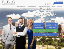 Tablet Screenshot of businessbrokersofcolorado.com